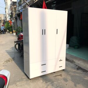 Tủ Nhựa 3 Cánh-Cao1m85-ngang1m22-sâu48cm-[Hàng Chính Hãng]-miên phí ship HCM