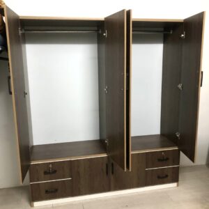 Tủ Nhựa Đài Loan-Tủ Quần Áo 4 Cánh [Hàng Chính Hãng]-Chống Nước Tuyệt Đối ( miễn phí ship hcm)