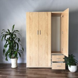 Tủ Quần Áo 3 Buồng-Tủ Nhựa Cao Cấp chông nươc tuyệt đối (miễn phí ship hcm)