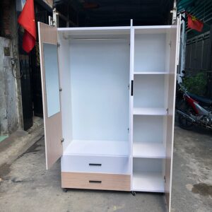 Tủ Quần Áo 3 Cánh-Tủ Nhựa Đài Loan-chuẩn nhựa đài loan cao cấp (miễn phí ship hcm)