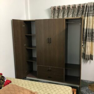 Tủ Quần Áo Nhựa Đài Loan 4 Cánh [Hàng Chính Hãng]-Cao 1m82 Ngang 1m62 Sâu 48cm-Miên phí láp đặt HCM
