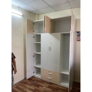 Tủ Quân Áo Nhựa Đài Loan Cao Cấp-Cao 2m4 ngang 1m62 sâu 48cm-Miễn phí láp tại nhà HCM