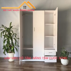 Tủ Quần Áo-Tủ Nhựa-Dễ Dàng Tháo Láp di chuyển[ Hàng Chính Hãng]