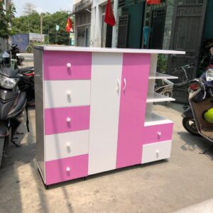 Tủ Quần áo Cho Bé Gái-Tủ Đồ Cho Bé-Nhựa Đài Loan [Hàng Chính Hãng] cao cấp miên phí ship hcm