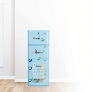 Tủ nhựa Lucky QUI PHÚC nhiều tầng đa năng an toàn sức khỏe tiện lợi di chuyển dễ lắp ráp 3-5 tầng nhiều màu sắc