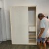 Tủ quần áo 3 cánh cửa lùa cao 1m8 ngang 1m2 _nhựa đài loan_hàng chính hãng_miễn phí vận chuyển