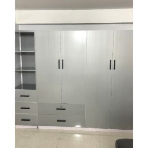 Tủ quần áo cánh mở cao 1m8 ngang 2m - nhụa đài loan - hàng chính hanmgx - miễn phí vận chuyển HCM
