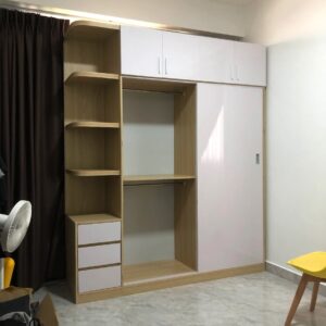 Tủ quần áo cao cấp kích thước 2m4-2m4 _Nhựa cao cáp Vincoplast -Miễn phí vận chuyển HCM