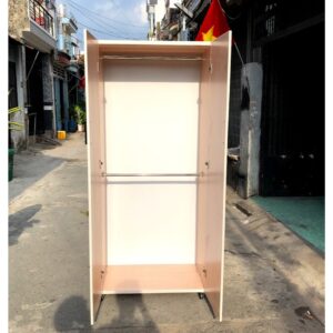 Tủ quần áo nhựa 2 cánh_ nhựa cao cấp chống ẩm mốc tuyệt đối [Hàng Chính Hãng]