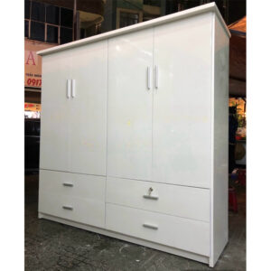 Tủ quần áo nhựa Đài Loan 4cánh(163x180x47)Giao và ráp miễn phí nội thành TPHCM