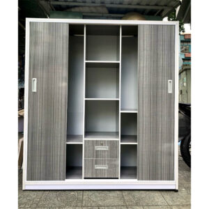 Tủ quần áo nhựa Đài Loan cửa lùa(163x180x45) Giao và ráp miễn phí nội thành TPHCM